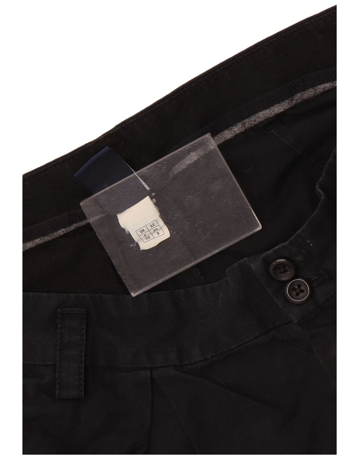 Gap Womens Chino Shorts UK 12 Medium W32 Black Cotton