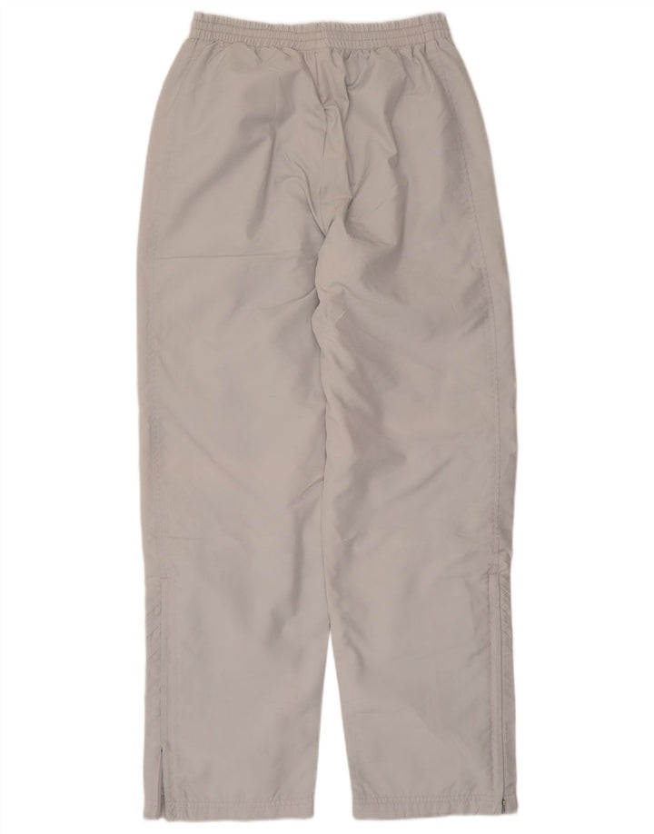 Adidas Womens Tracksuit Trousers UK 12 Medium Grey Polyester