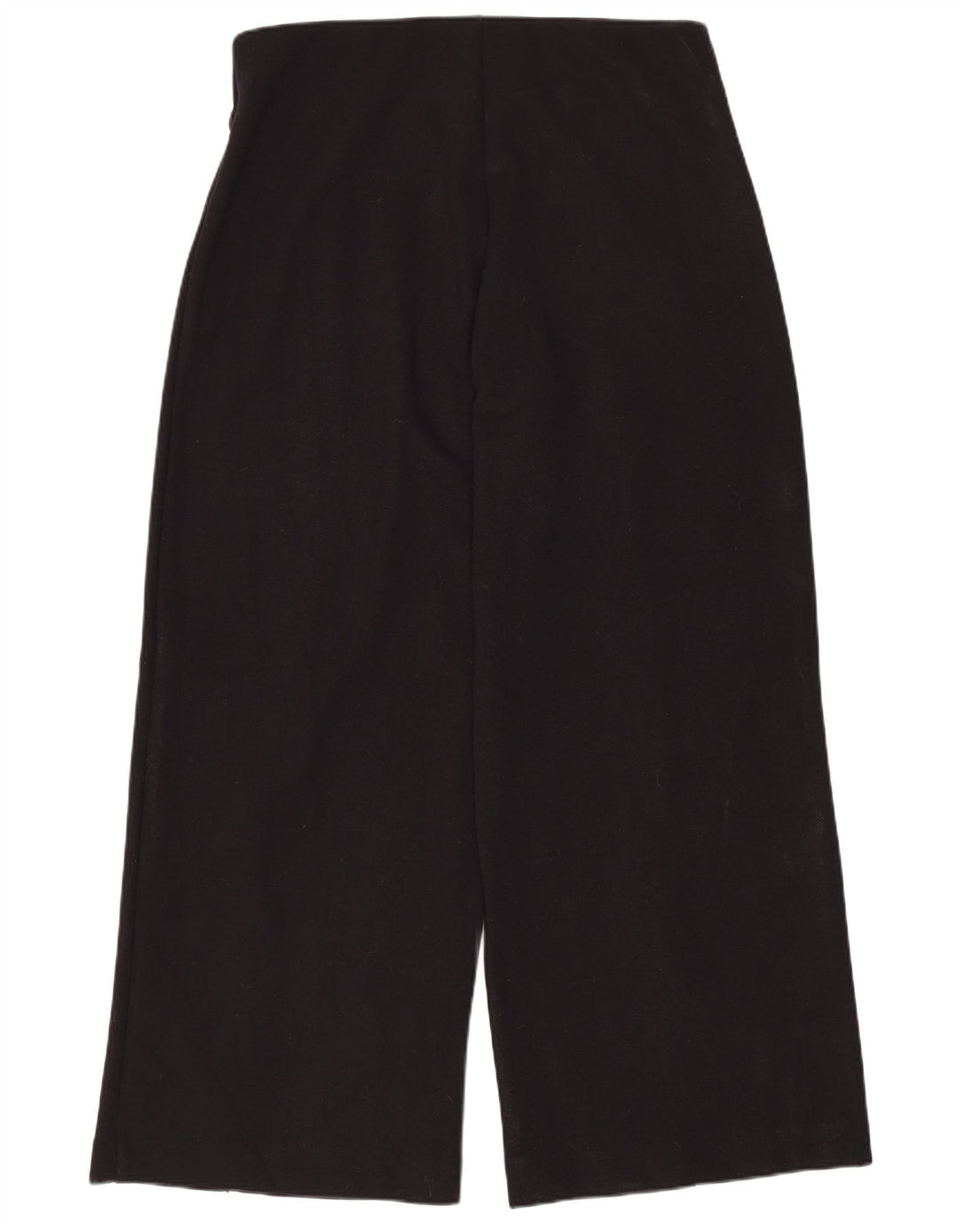 Marks & Spencer Womens Short Casual Trousers UK 12 Medium W30 L27 Black