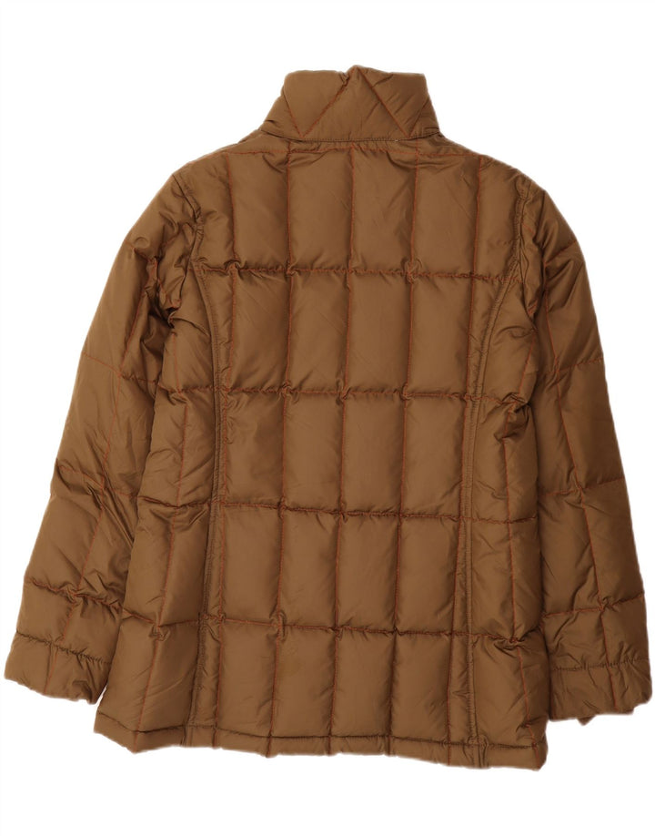FAY Womens Padded Jacket UK 16 Large Brown Vintage Fay and Second-Hand Fay from Messina Hembry 