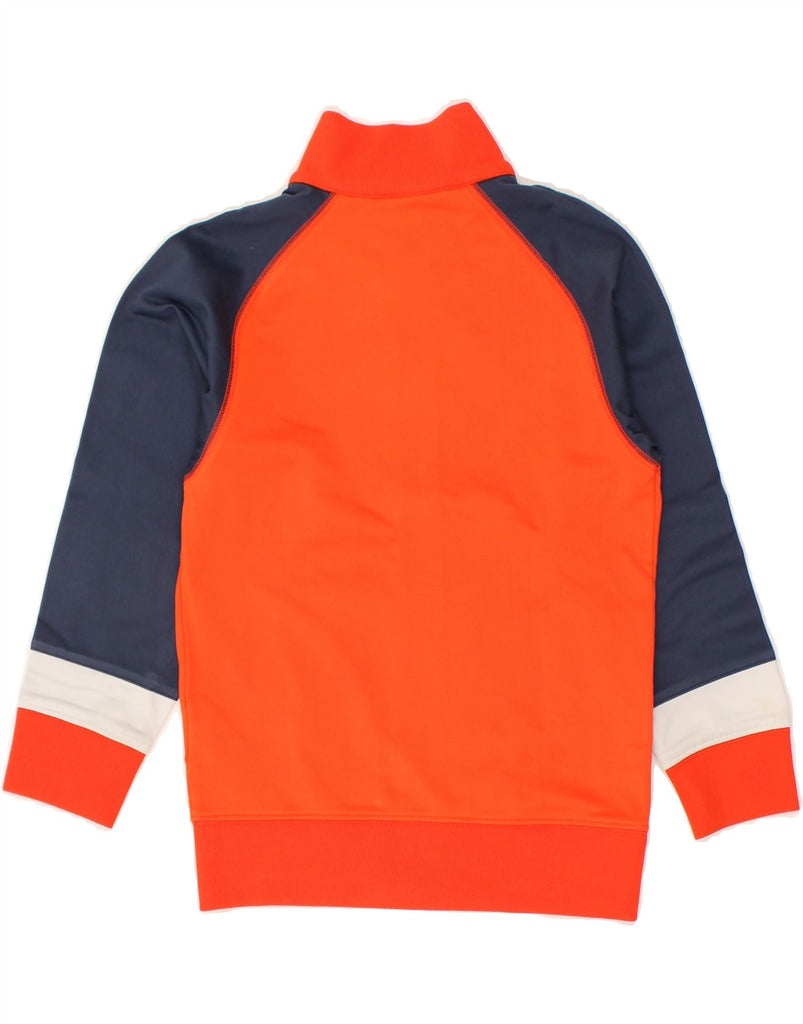 NIKE Boys Graphic Tracksuit Top Jacket 6-7 Years Large Orange Colourblock | Vintage Nike | Thrift | Second-Hand Nike | Used Clothing | Messina Hembry 