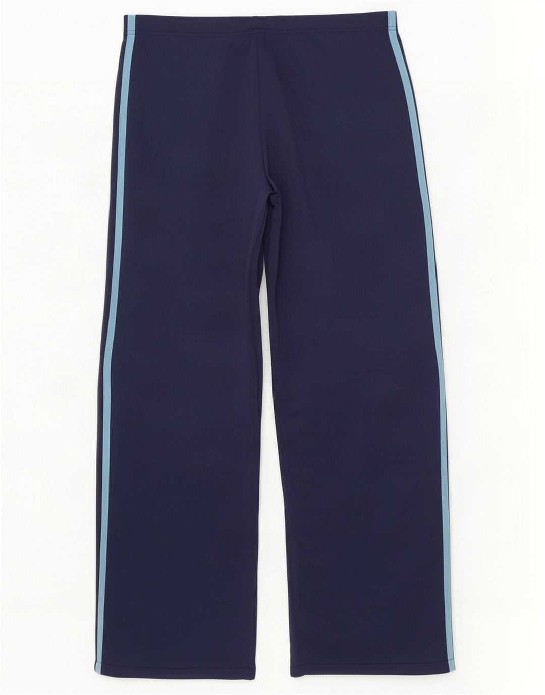 Adidas Womens Tracksuit Trousers UK 14 Medium Navy Blue Polyester
