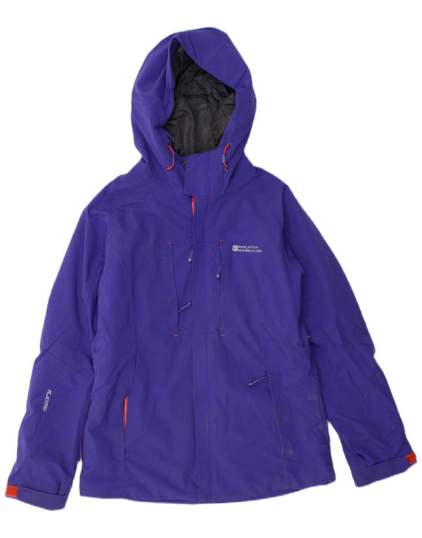 MOUNTAIN WAREHOUSE Womens Extreme Windbreaker Jacket UK 8 Small Purple