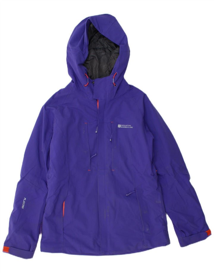 MOUNTAIN WAREHOUSE Womens Extreme Windbreaker Jacket UK 8 Small Purple