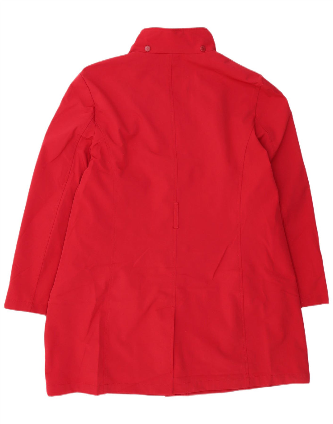 Calvin Klein Womens Raincoat UK 20 2XL Red Polyester