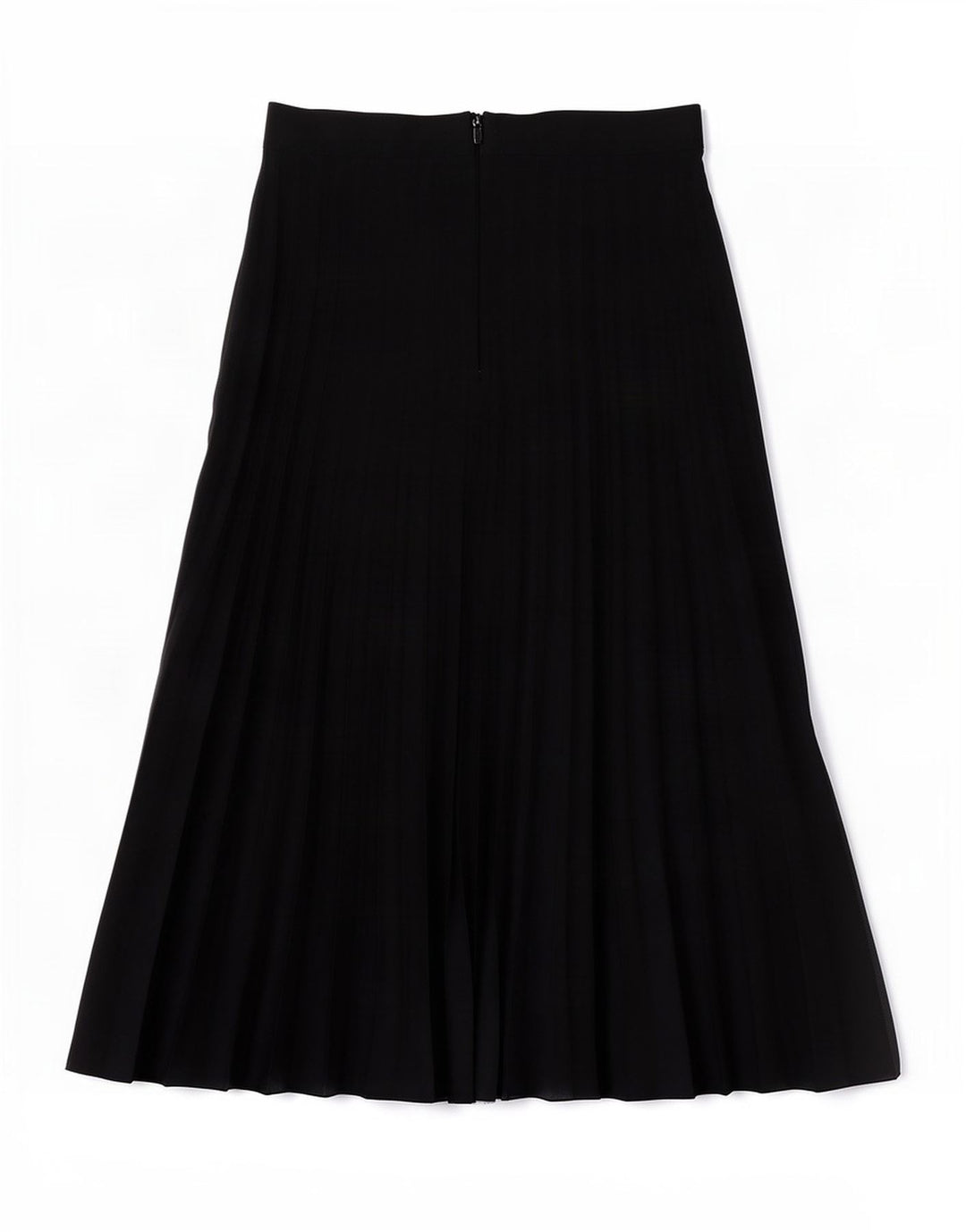 Zara Womens Pleated A-Line Skirt Small W26 Black