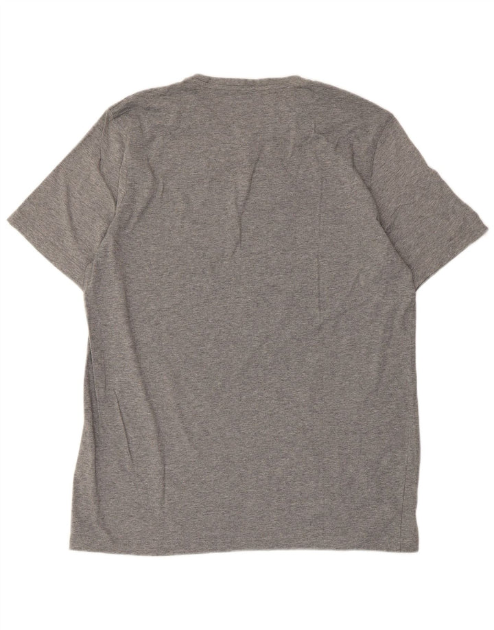 Puma Mens Graphic T-Shirt Top XL Grey Cotton