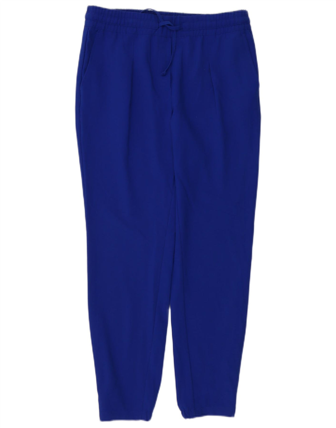Marks & Spencer Womens Tracksuit Trousers UK 10 Small Blue Polyamide