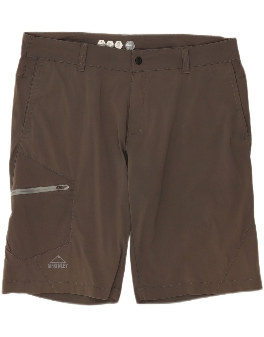 MCKINLEY Mens Cargo Shorts W36 Large Grey Polyamide Vintage McKinley and Second-Hand McKinley from Messina Hembry 