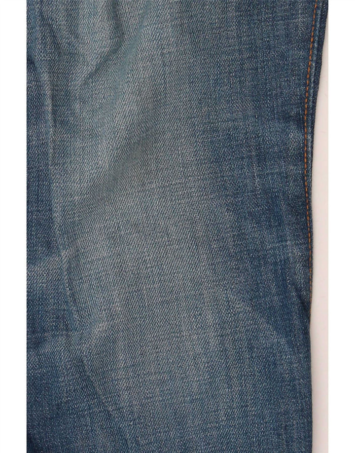 Levi's Mens 522 Slim Tapered Jeans W30 L34 Blue Cotton