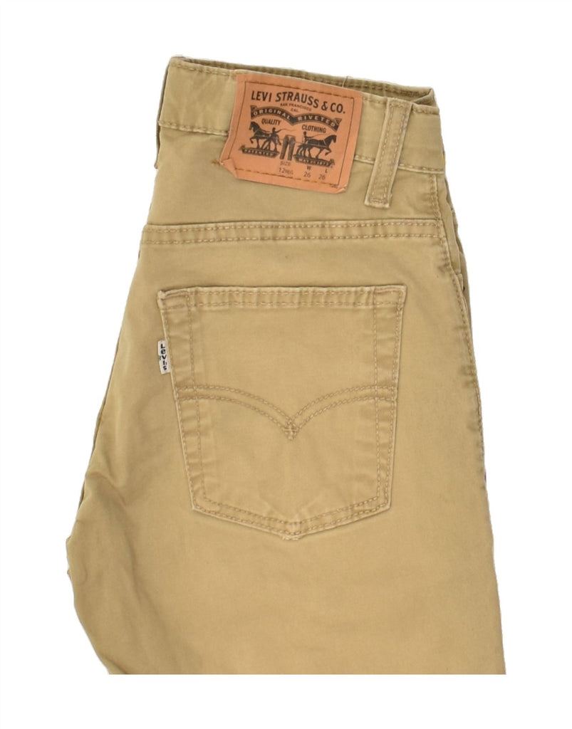 LEVI'S Boys 511 Slim Casual Trousers 11-12 Years W26 L26  Beige Cotton | Vintage Levi's | Thrift | Second-Hand Levi's | Used Clothing | Messina Hembry 