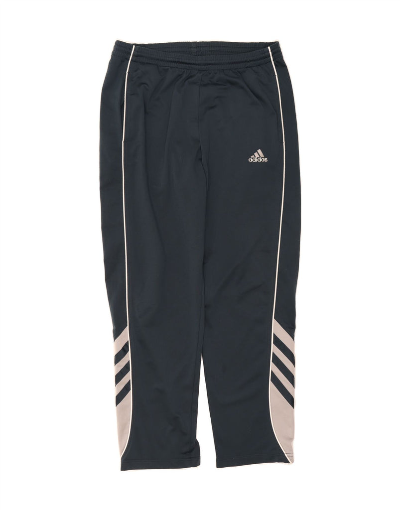 ADIDAS Mens Tracksuit Trousers UK 42/44 Large  Navy Blue Colourblock Vintage Adidas and Second-Hand Adidas from Messina Hembry 