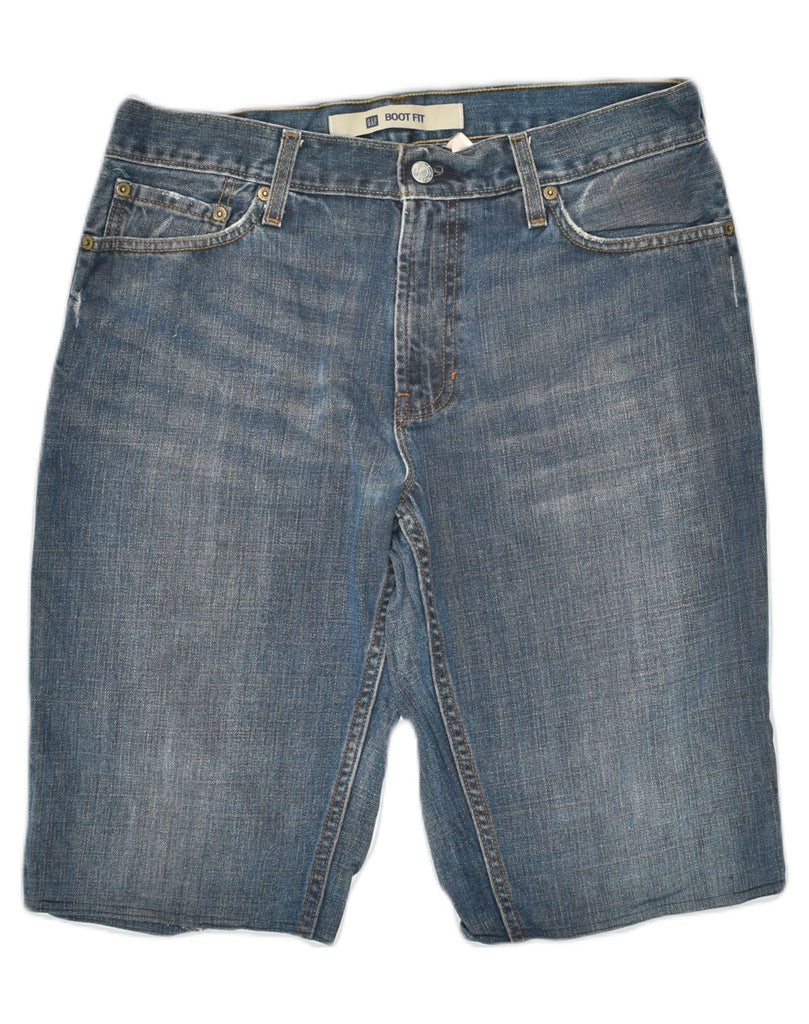 GAP Mens Denim Shorts W32 Medium Blue Cotton | Vintage Gap | Thrift | Second-Hand Gap | Used Clothing | Messina Hembry 