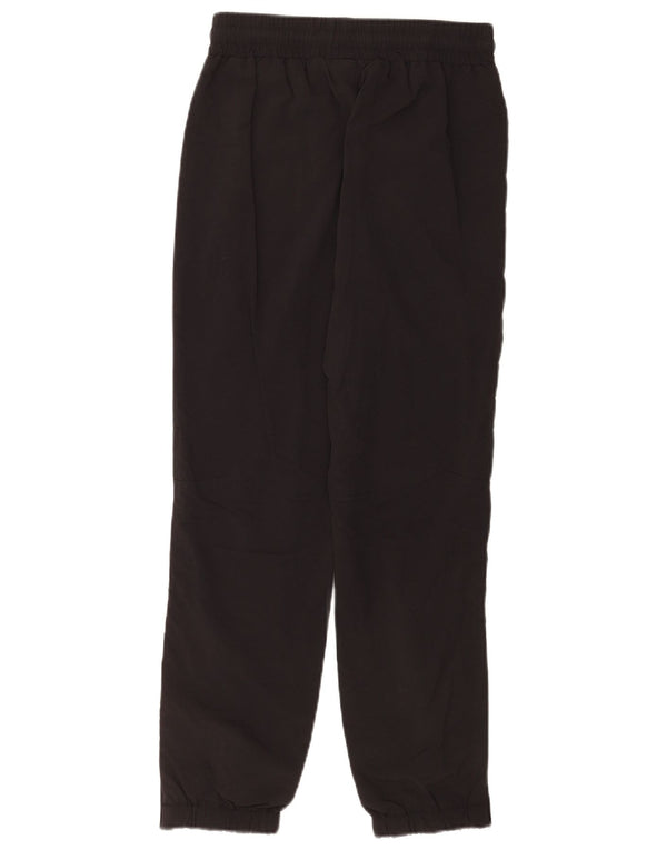 Fila Womens Tracksuit Trousers Joggers UK 6 XS Black Nylon