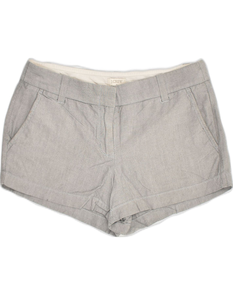 J. CREW Womens Chino Shorts US 6 Medium W30  Grey Cotton | Vintage J. Crew | Thrift | Second-Hand J. Crew | Used Clothing | Messina Hembry 