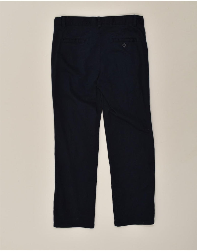 NAUTICA Boys Straight Chino Trousers 11-12 Years W30 L24  Navy Blue Cotton | Vintage Nautica | Thrift | Second-Hand Nautica | Used Clothing | Messina Hembry 