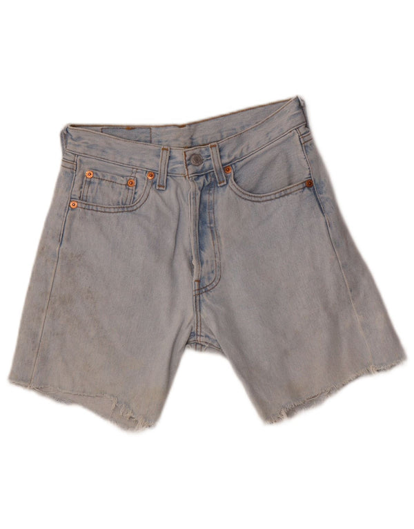 Levi's Mens 501 Denim Shorts W26 XS Blue Cotton
