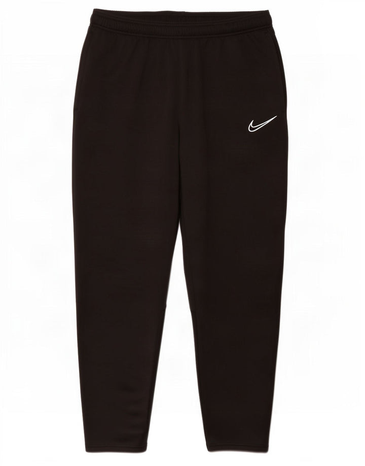 Nike Mens Dri Fit Tracksuit Trousers XL Black Polyester