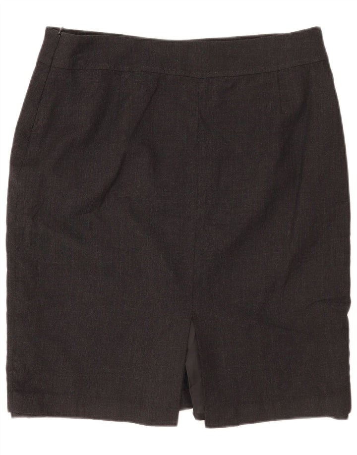 Jigsaw Womens Pencil Skirt UK 14 Large W32 Grey