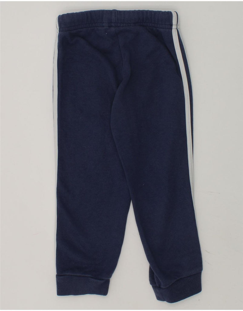 ADIDAS Baby Boys Joggers Tracksuit Trousers 18-24 Months Navy Blue Cotton | Vintage Adidas | Thrift | Second-Hand Adidas | Used Clothing | Messina Hembry 