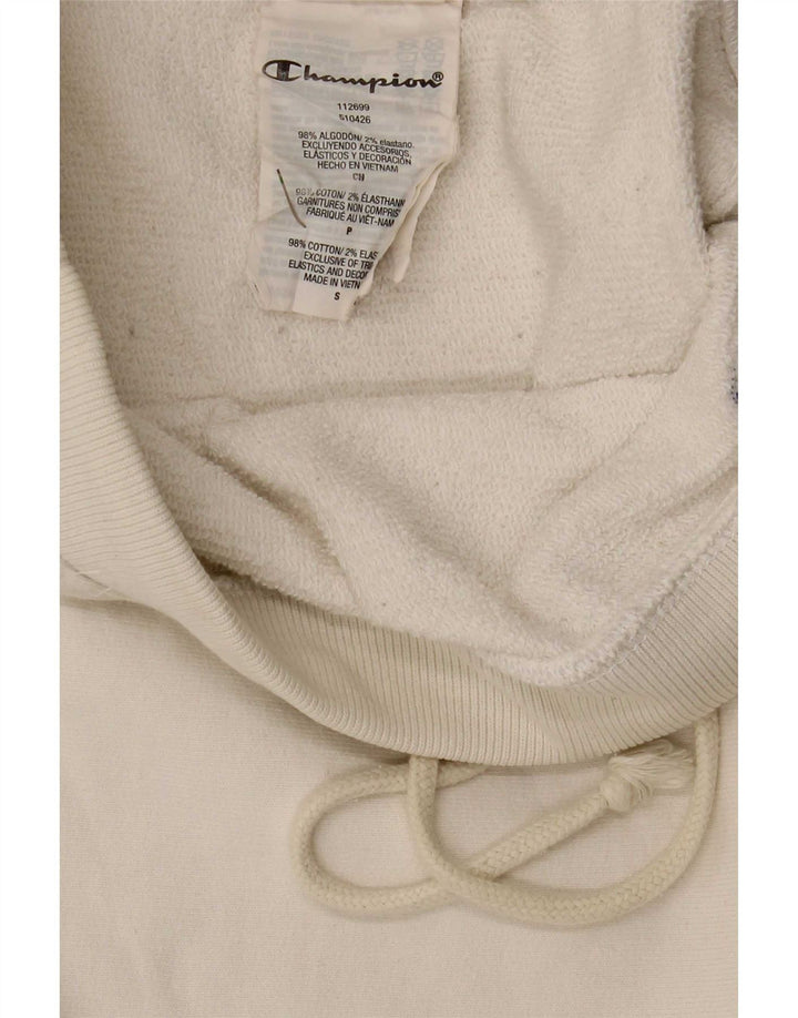 Champion Womens Skirt UK 10 Small Off White Cotton