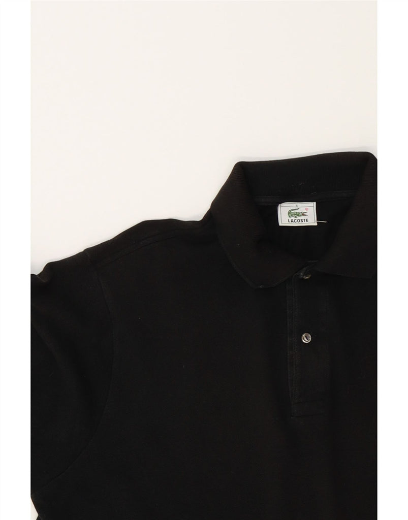 LACOSTE Mens Polo Shirt Size 6 XL Black Cotton Vintage Lacoste and Second-Hand Lacoste from Messina Hembry 