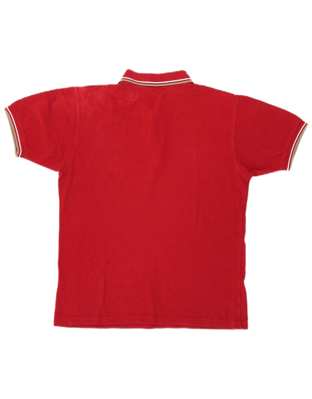 Fred Perry Mens Polo Shirt Medium Red Cotton