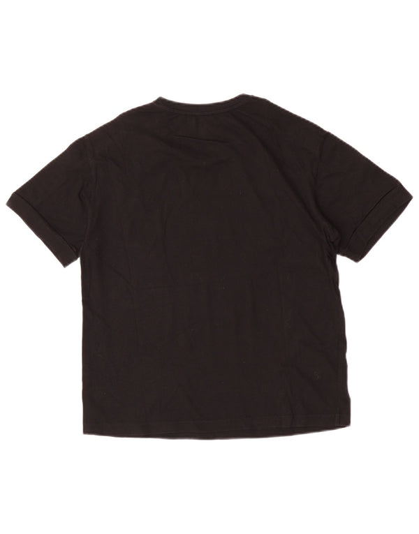 Emporio Armani Boys Graphic T-Shirt Top 11-12 Years Black