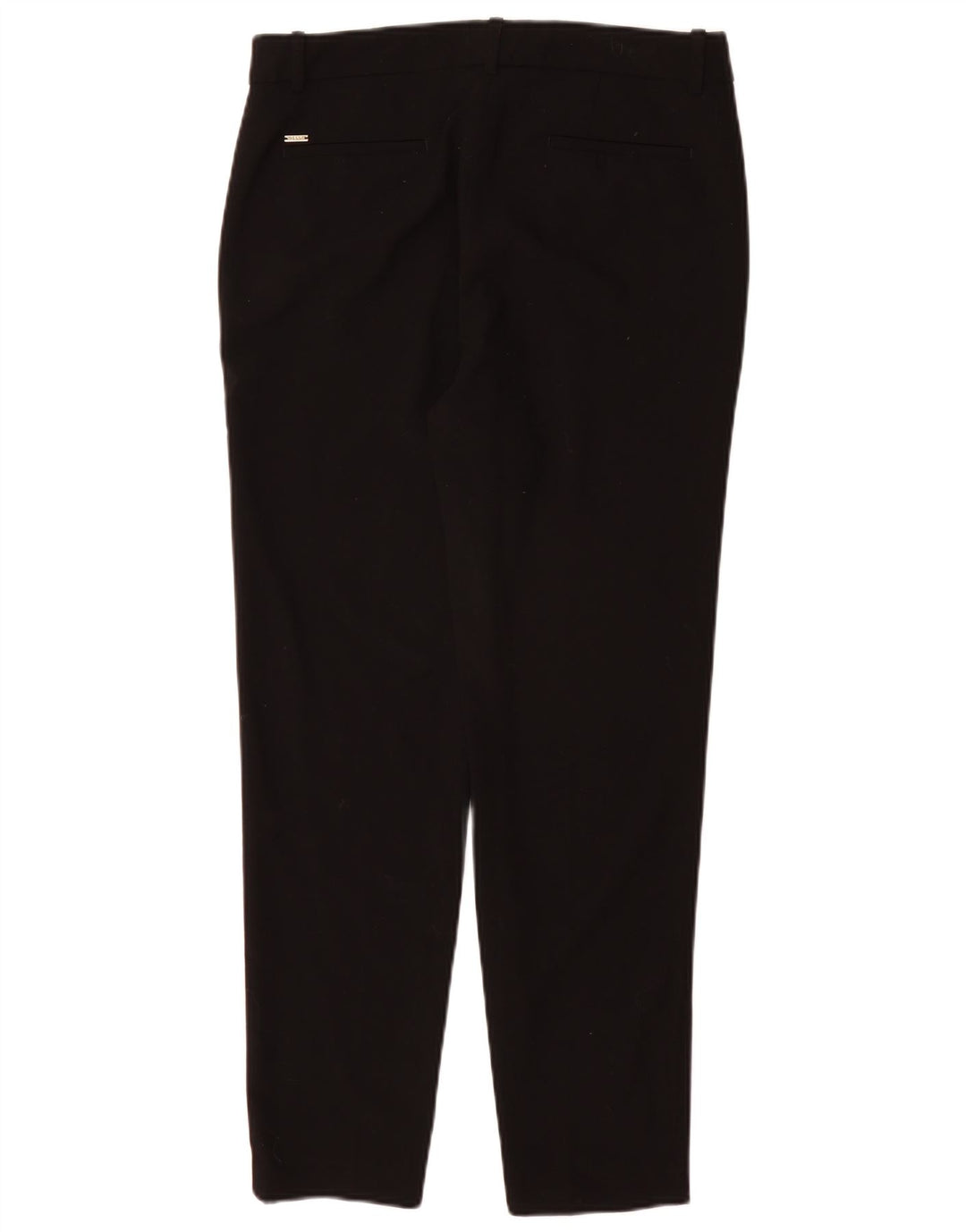 DKNY Womens Slim Chino Trousers US 6 Medium W32 L29 Black Polyester