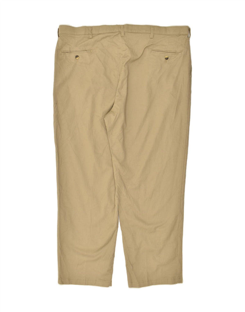 WRANGLER Mens Comfort Fit Slim Chino Trousers W44 L30 Beige Spandex | Vintage Wrangler | Thrift | Second-Hand Wrangler | Used Clothing | Messina Hembry 