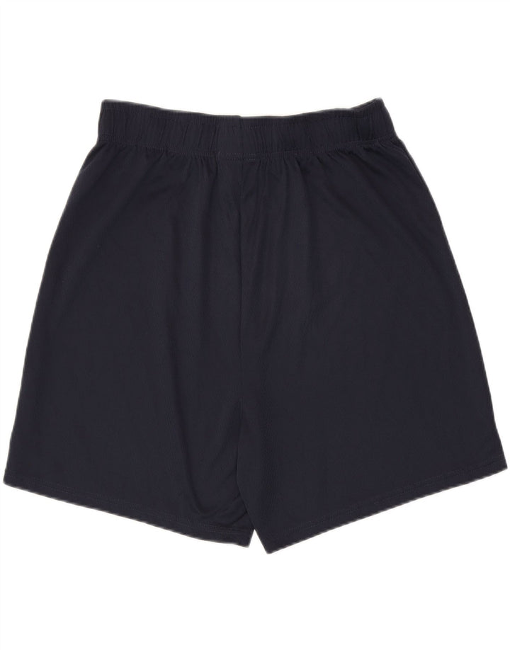 Champion Mens Sport Shorts Large  Navy Blue Polyester