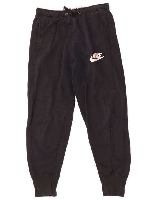 Nike Mens Tracksuit Trousers Joggers Medium  Black Cotton
