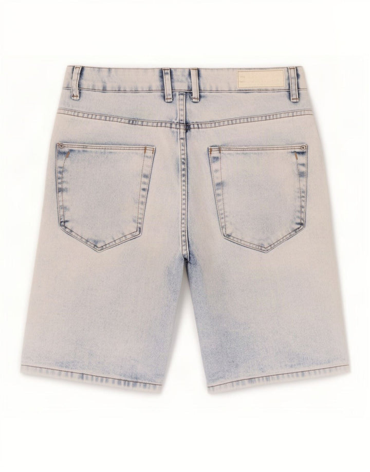 Zara Mens Denim Shorts EU 40 Medium W31 Blue Cotton