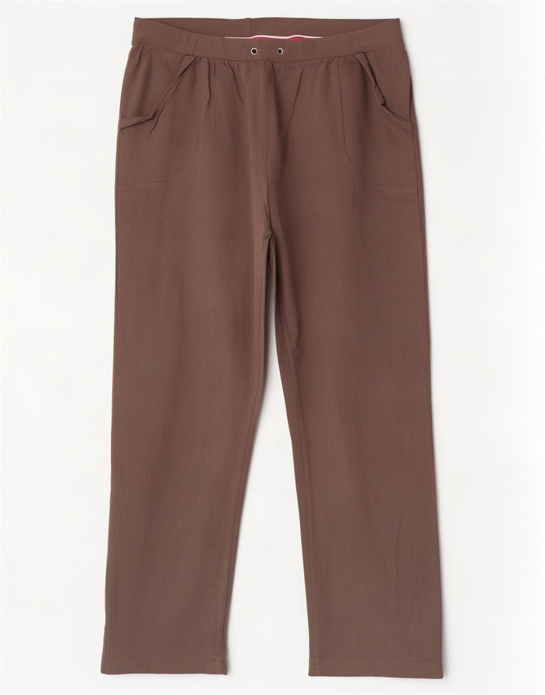 Ellesse Womens Tracksuit Trousers UK 12 Medium Brown Cotton