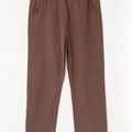 Ellesse Womens Tracksuit Trousers UK 12 Medium Brown Cotton