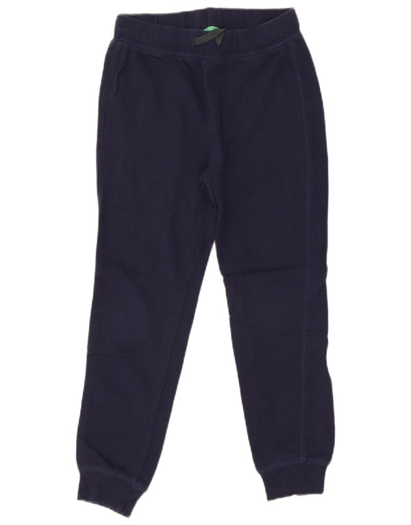 Benetton Boys Graphic Tracksuit Trousers Joggers 11-12 Years Navy Blue