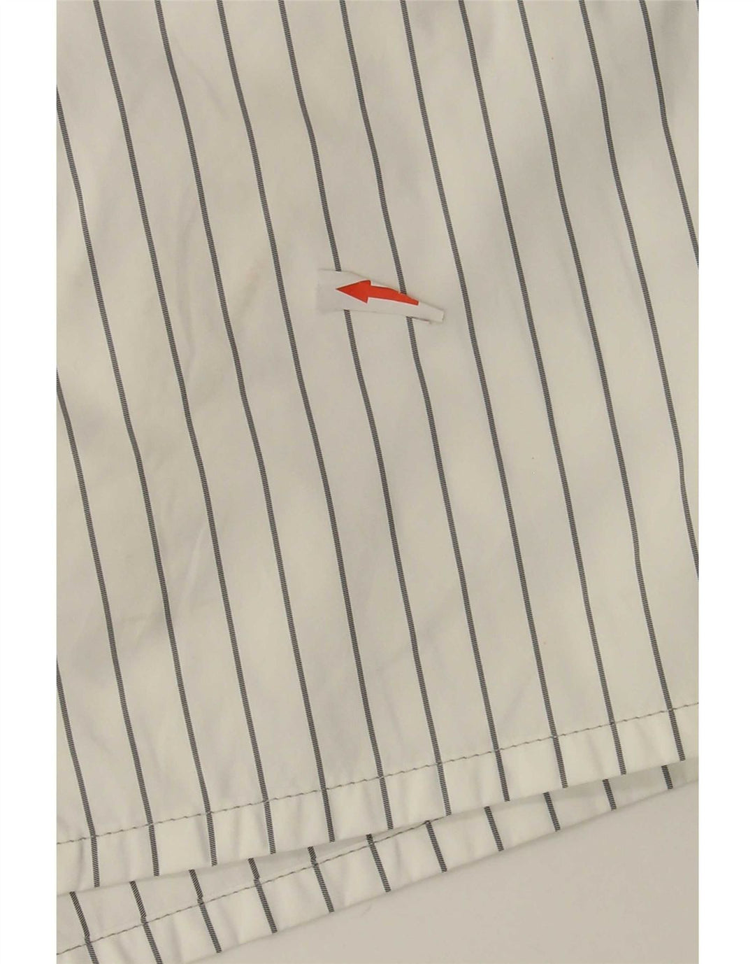Sundek Mens Swimming Shorts Medium  White Striped Polyester