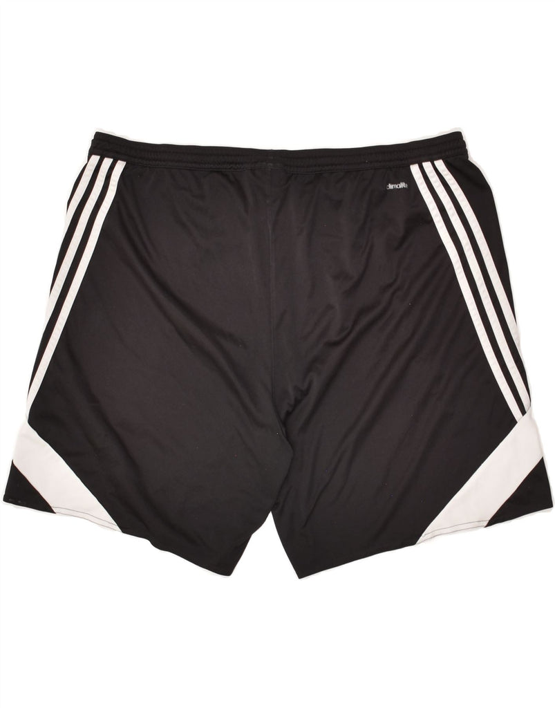 ADIDAS Mens Sport Shorts XL Black Polyester | Vintage Adidas | Thrift | Second-Hand Adidas | Used Clothing | Messina Hembry 