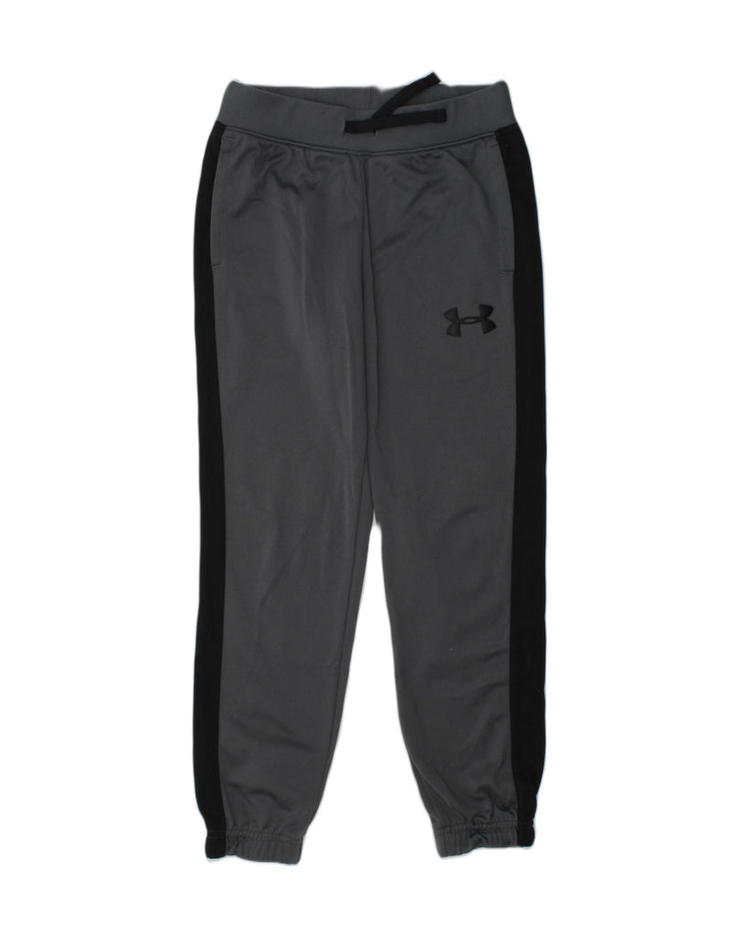 UNDER ARMOUR Boys Tracksuit Trousers Joggers 6-7 Years Medium  Grey | Vintage Under Armour | Thrift | Second-Hand Under Armour | Used Clothing | Messina Hembry 