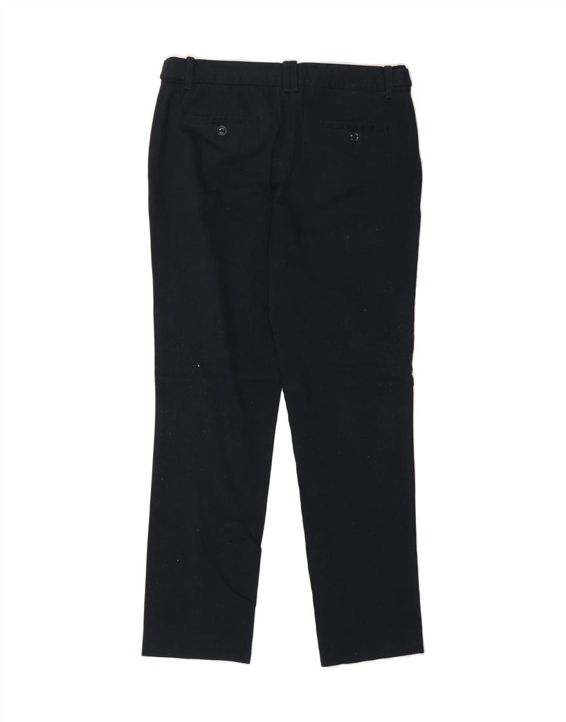 MASSIMO DUTTI Womens Slim Chino Trousers EU 40 Medium W32 L28 Navy Blue Vintage Massimo Dutti and Second-Hand Massimo Dutti from Messina Hembry 