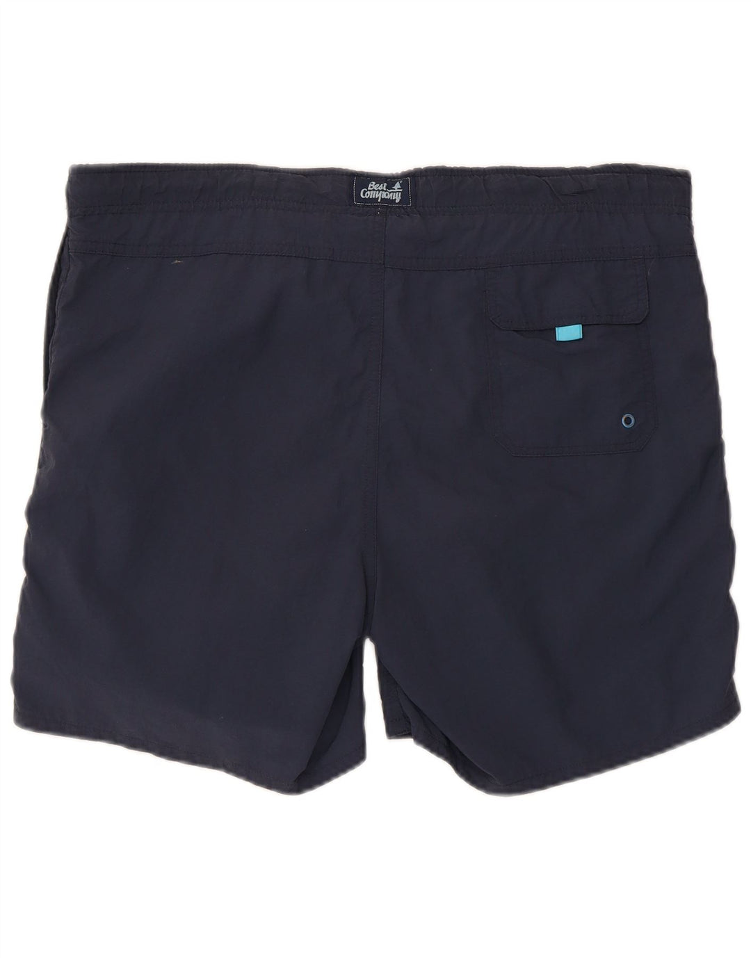 Best Company Mens Swimming Shorts Medium  Navy Blue Polyester