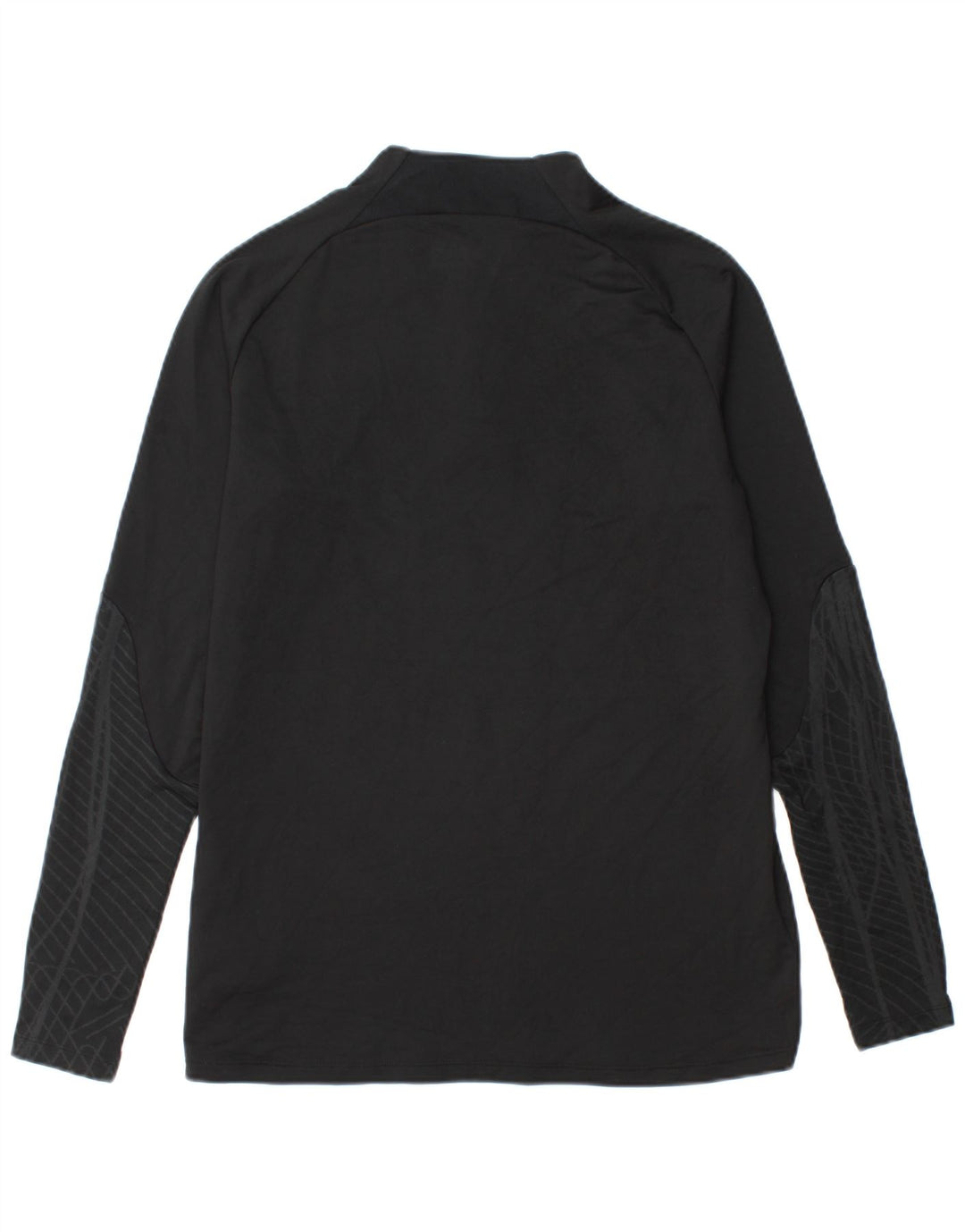 Nike Mens Dri Fit Slim Fit Pullover Tracksuit Top Medium Black Geometric