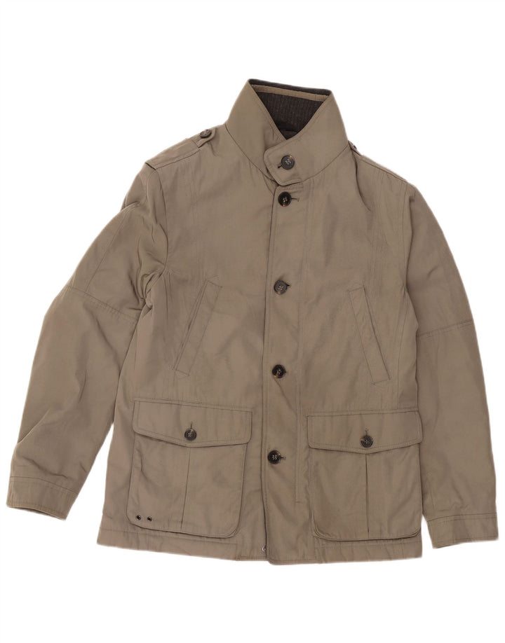 Marks & Spencer Womens Oversized Military Jacket UK 10 Small Beige