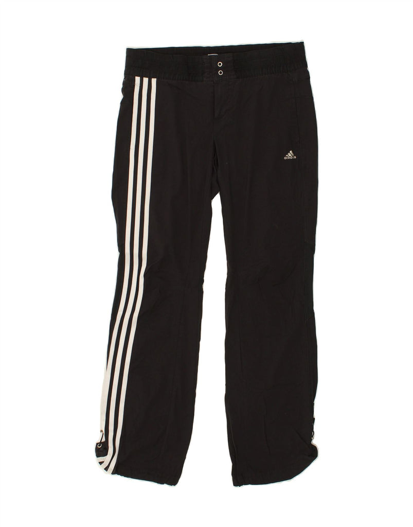 ADIDAS Womens Climacool Tracksuit Trousers UK 8 Small Black Polyamide | Vintage Adidas | Thrift | Second-Hand Adidas | Used Clothing | Messina Hembry 