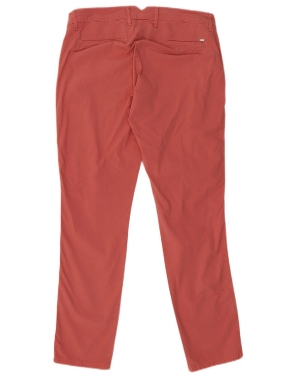 Tommy Hilfiger Mens Slim Chino Trousers US 6 Medium W30 L29 Pink