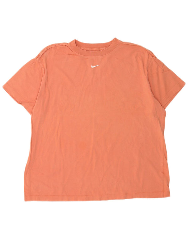 Nike Mens Loose Fit Graphic T-Shirt Top Large Pink Cotton