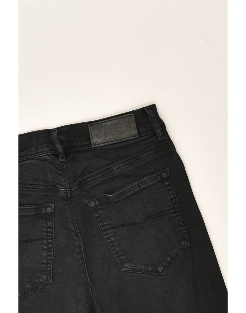 DIESEL Womens High Waist Skinny Jeans W24 L32  Black Cotton | Vintage Diesel | Thrift | Second-Hand Diesel | Used Clothing | Messina Hembry 