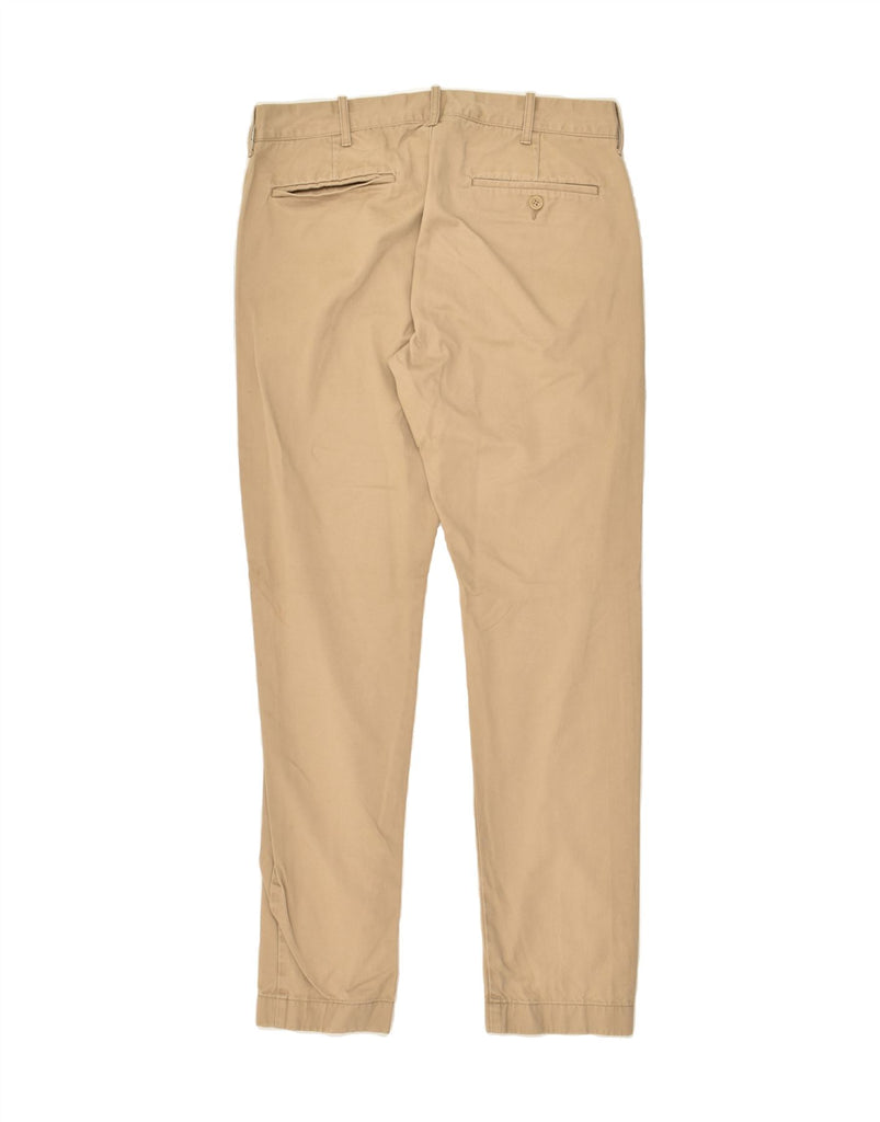 J. CREW Mens The Driggs Slim Chino Trousers W31 L32 Beige Cotton | Vintage J. Crew | Thrift | Second-Hand J. Crew | Used Clothing | Messina Hembry 