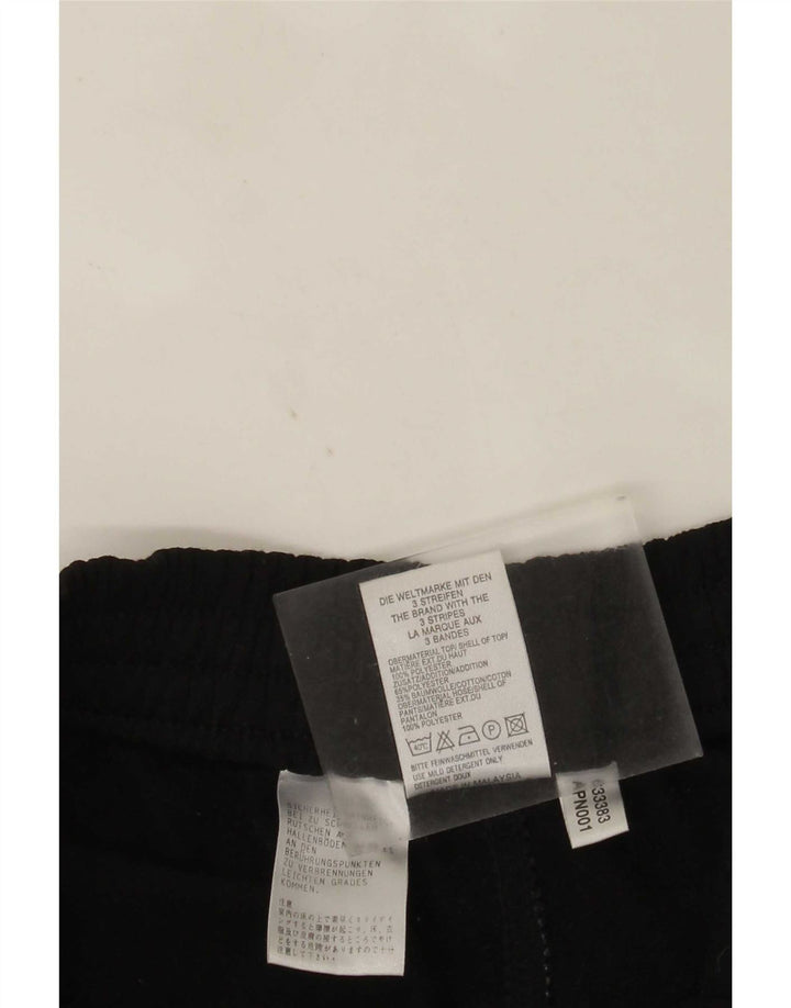 Adidas Mens Tracksuit Trousers UK 42/44 Large  Black Polyester
