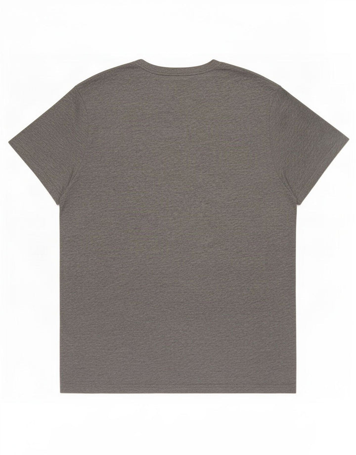 Penguin Mens T-Shirt Top Large Grey Flecked Cotton